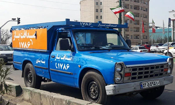 حمل بار با وانت و نیسان شرکت صداقت بار بصورت شبانه روزی در تهران