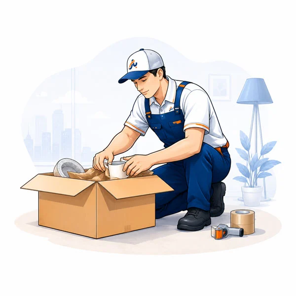 بسته بندی اثاثیه منزل
